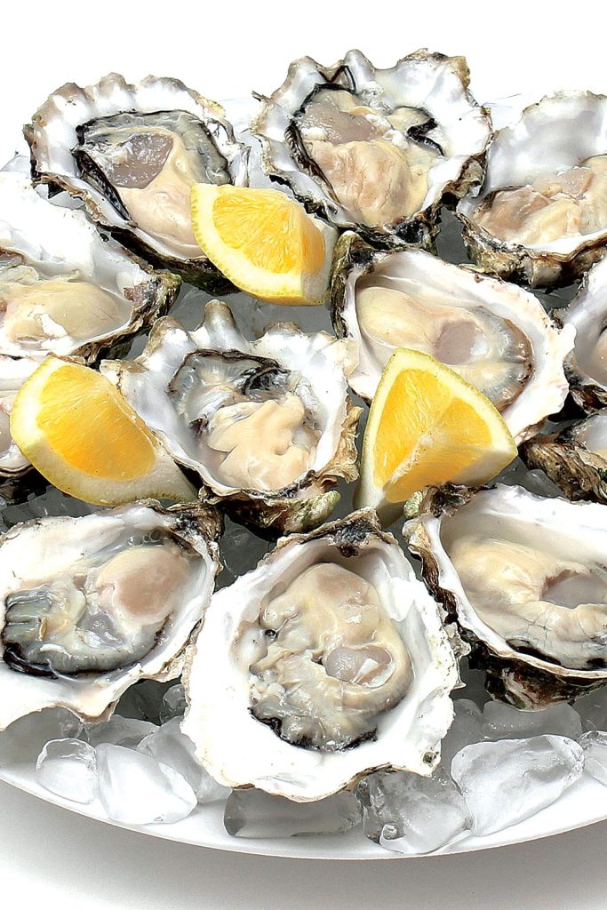 Gently Poached Oysters