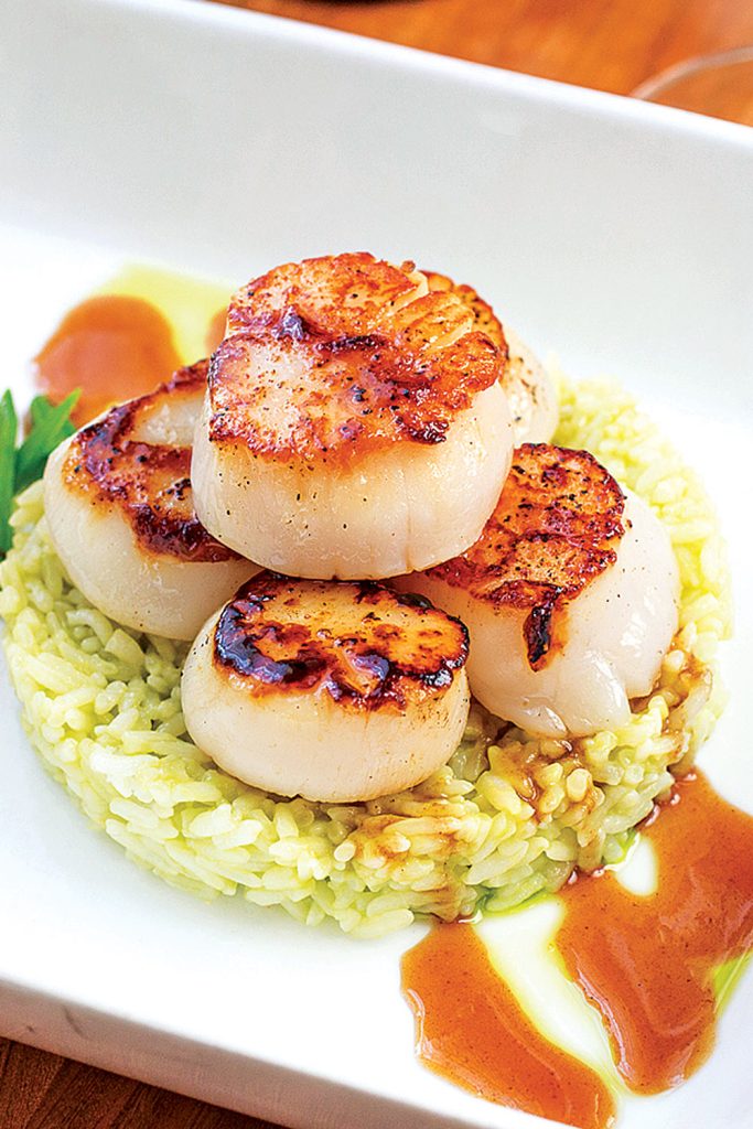 Pan Seared Scallops