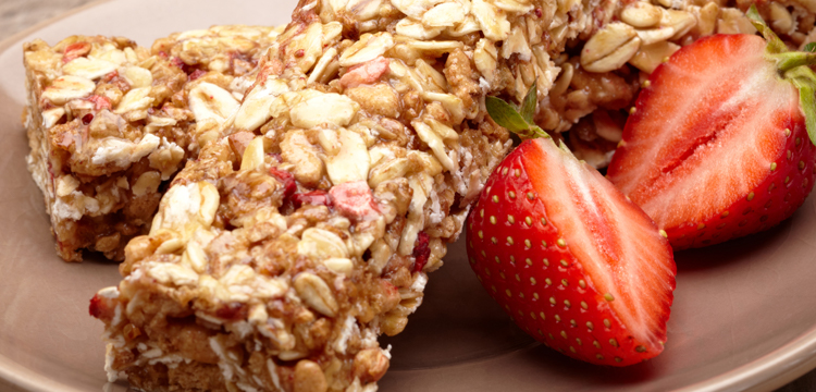 Strawberry Granola Bars