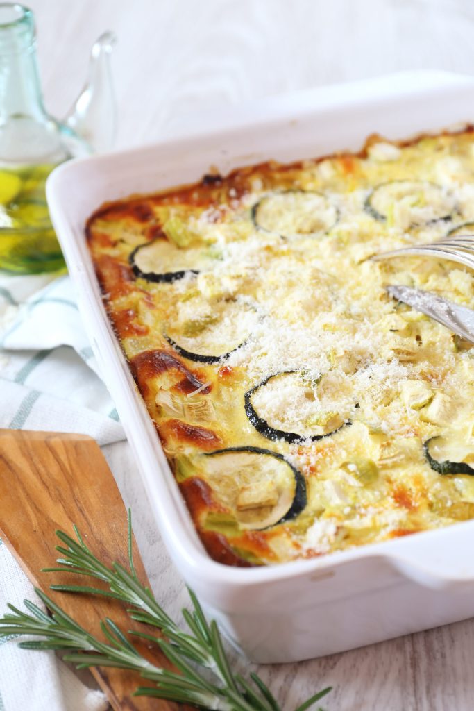 Sweet Corn and Zucchini Pie
