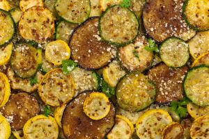 Roasted Squash with Parmesan