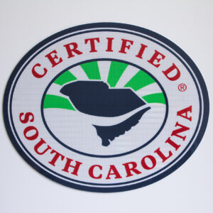 Certified SC Metal Sign