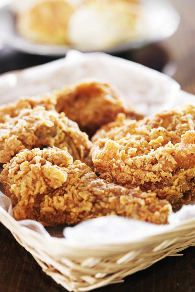 Pimento Cheese Stuffed Southern Fried Chicken Breast