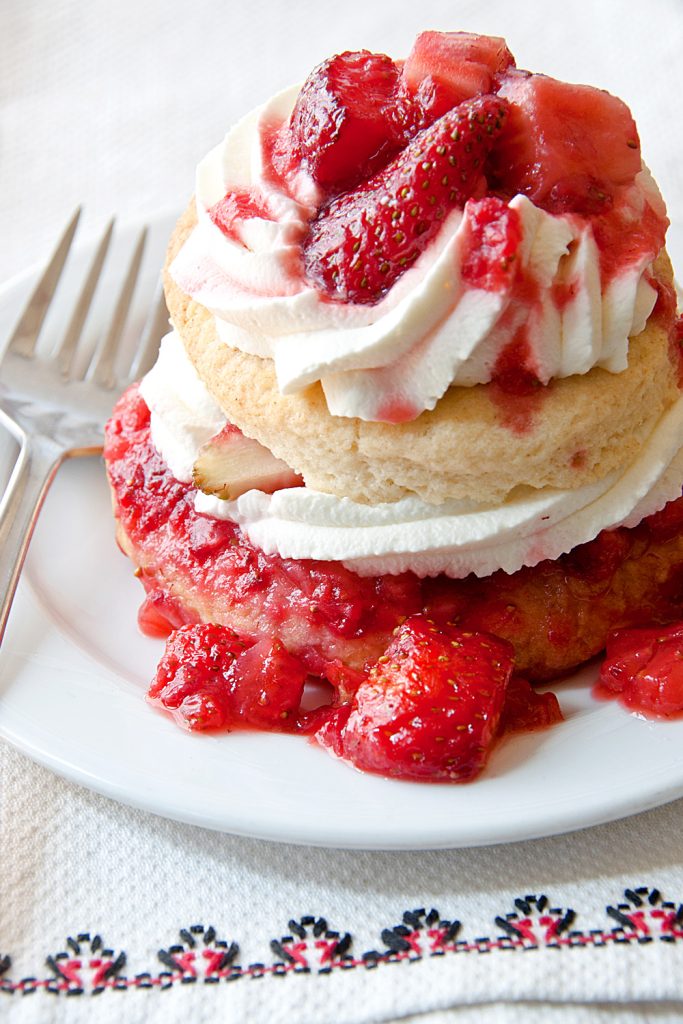 Grilled Cottle Farms Strawberry Short Cake