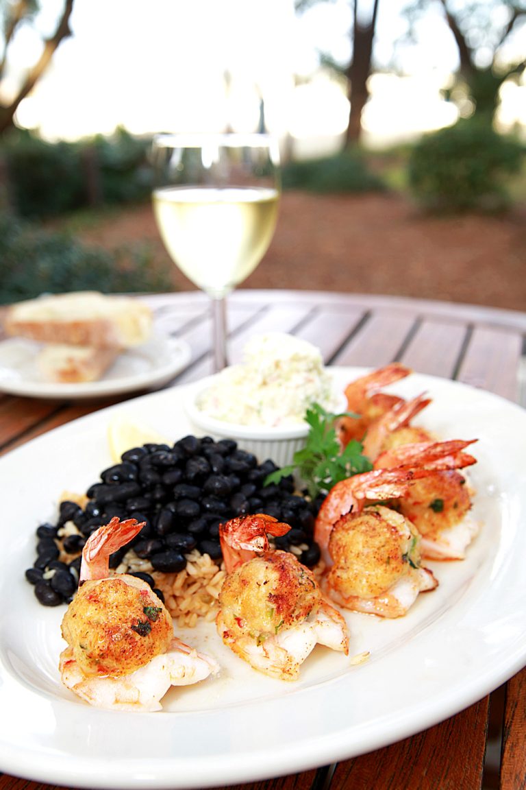 Black Marlin Stuffed Shrimp